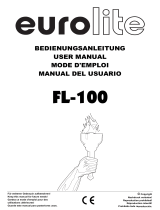 EuroLite FL-100 Manual de usuario