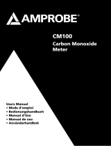 Amprobe CM100 Carbon Monoxide Meter Manual de usuario
