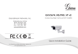 Grandstream GXV3674_HD Guía de inicio rápido