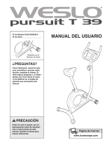 Weslo Pursuit T 39 Manual de usuario