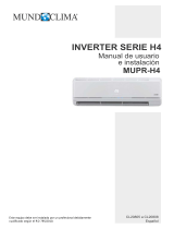 MUNDO CLIMA Series MUPR-H4 Manual de usuario