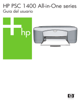 HP PSC 1400 All-in-One Printer series El manual del propietario