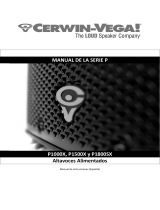Cerwin-Vega P-Series Manual de usuario