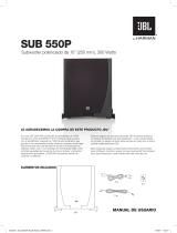 JBL SUB 550P El manual del propietario