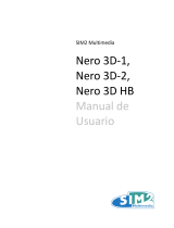 Sim2 Nero 3D-1/Nero 3D-2 Manual de usuario