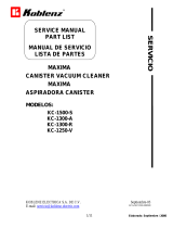 Koblenz KC-1250-V Service Manual & Parts List