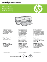 HP Deskjet D2500 Printer series El manual del propietario