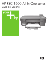 HP PSC 1600 All-in-One Printer series El manual del propietario