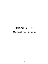ZTE BLADE G LTE Manual de usuario