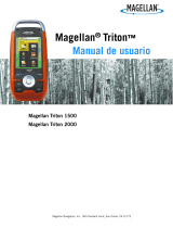 Magellan Magellan Triton 1500 Manual de usuario