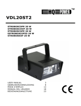 HQ Power VDL20ST2 Manual de usuario