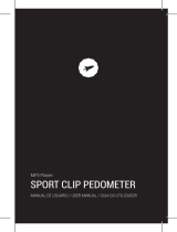 SPC SPORT CLIP PEDOMETER Manual de usuario