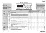 Whirlpool AWE 9763 Program Chart