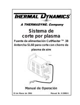 Thermal Dynamics Plasma Cutting System CutMaster™ 38 Power Supply SL60 Plasma Cutting Torch Manual de usuario