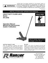Ranger Products RFJ-6HD El manual del propietario