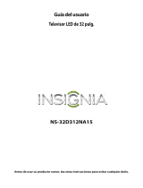 Insignia NS-32D312NA15 Manual de usuario