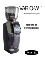 Baratza vario-w El manual del propietario