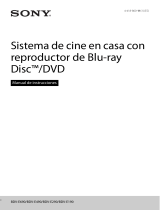 Sony BDV-E490 El manual del propietario