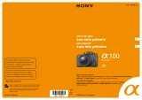 Sony DSLR-A100H Instrucciones de operación