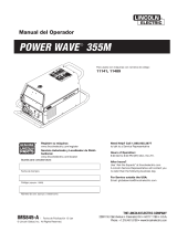 Lincoln Electric Power Wave 355M Instrucciones de operación