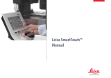 Leica SMARTTOUCH Manual de usuario
