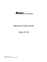 Motic ST30 Series Manual de usuario