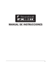 SoundCraft FX16ii El manual del propietario