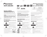 Pioneer BDR-2208 Guía de instalación