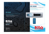 Boss Audio Systems MR1308UAB El manual del propietario
