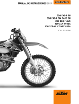 KTM 350 EXC-F Six Days 2014 El manual del propietario