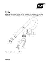 ESAB PT-36 Mechanized Plasmarc Cutting Torch Manual de usuario