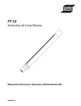 ESAB PT-35 Plasma Arc Cutting Torches Manual de usuario