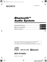 Sony MEX-BT3600U Instrucciones de operación