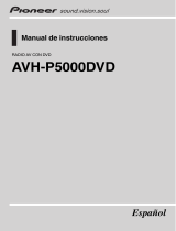 Pioneer AVH-P5000DVD Manual de usuario