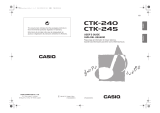 Casio CTK-240 Manual de usuario