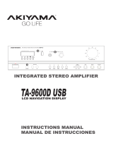 Akiyama TA-9600D USB Manual de usuario