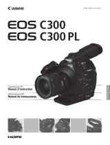 Canon EOS C300 Manual de usuario