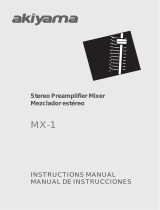 Akiyama MX1 Manual de usuario