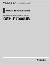 Pioneer DEH-P7000UB Manual de usuario