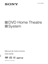 Sony DAV-DZ30 El manual del propietario