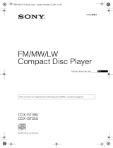 Sony CDX-GT540UI Instrucciones de operación