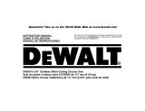 DeWalt DW934 Manual de usuario