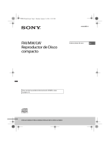 Sony CDX-G1002U Instrucciones de operación