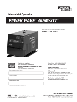 Lincoln Electric Power Wave 455M/STT Instrucciones de operación