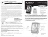 ACU-RITE 02002 Manual de usuario