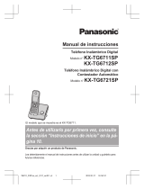 Panasonic KXTG6721SP Instrucciones de operación