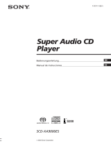 Sony SCD-XA9000ES El manual del propietario