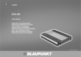 Blaupunkt GTA 470 El manual del propietario