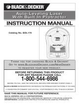 Black & Decker BDL170 Manual de usuario