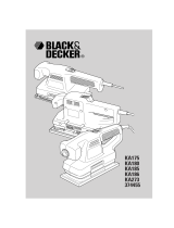 Black & Decker KA273 Manual de usuario
